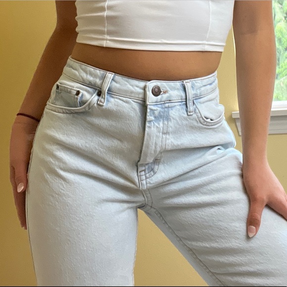 Lightwash Topshop Straight Fit Jean - Picture 5 of 5